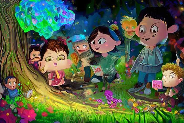 儿童故事文本；少儿故事文本