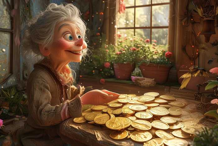 儿童故事金币祖母，金币祖母的故事