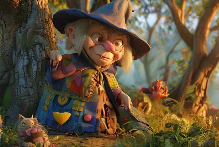 儿童故事巫婆的故事 简短的巫婆故事 儿童故事巫婆的故事 简短的巫婆故事