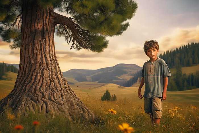 儿童杨树的故事（杨树哇的故事）