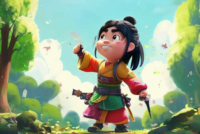 《花木兰》儿童故事（花木兰少儿版故事）