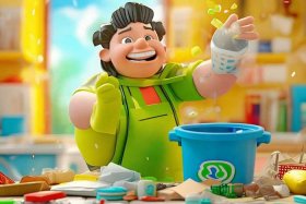 倒垃圾动画片 倒垃圾动画片图片