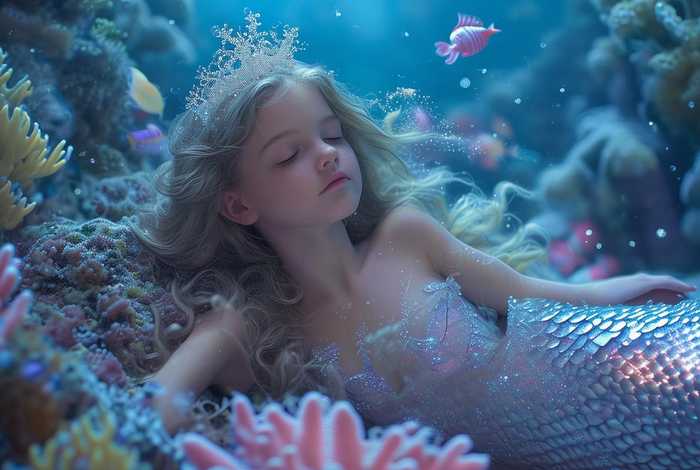 儿童故事睡前美人鱼 睡前故事幼儿故事美人鱼