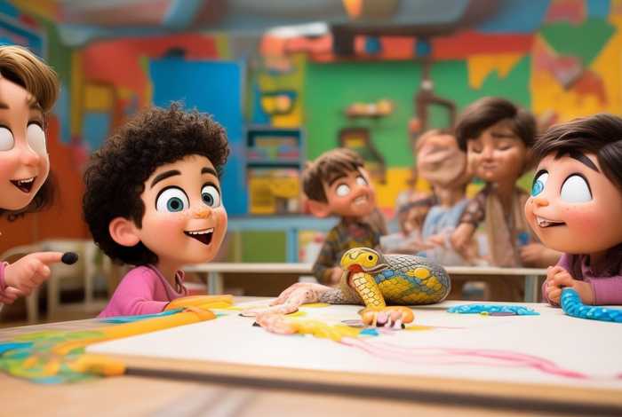 儿童故事《画蛇添足》 - 画蛇添足幼儿绘本故事