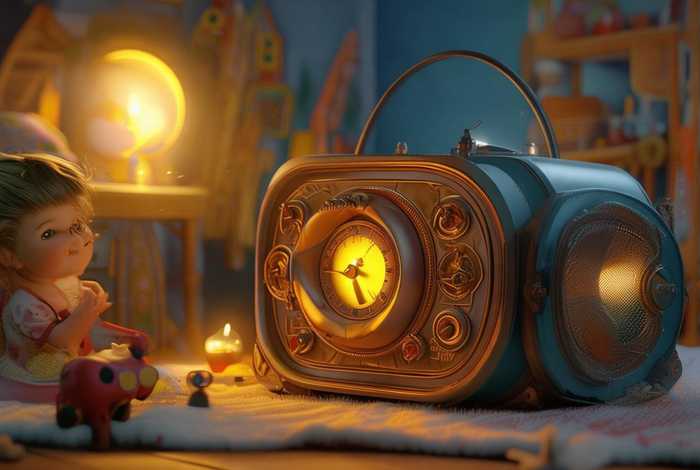 儿童故事收音机里的故事，收音机的幼儿故事