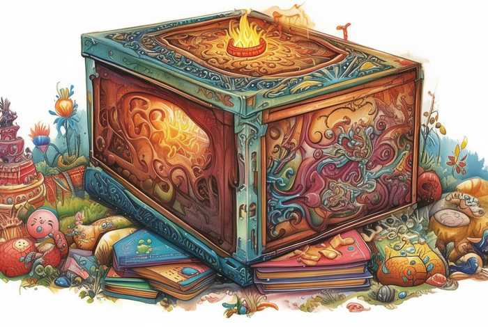 儿童睡前故事打火匣完整版；打火匣绘本故事图片