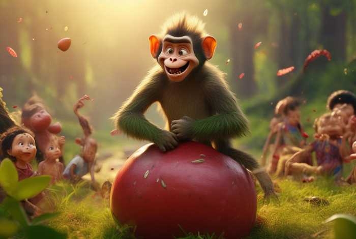 儿童故事猴吃西瓜的故事原文（猴吃西瓜的故事原文可打印）