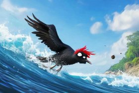 儿童成语故事精卫填海动画 成语精卫填海的故事_酷故事