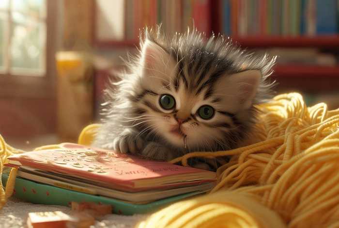 儿童绘本故事爱妈妈的小猫 - 关于爱妈妈的绘本故事 儿童绘本故事爱妈妈的小猫 - 关于爱妈妈的绘本故事