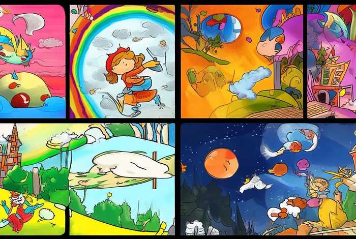 儿童手绘故事画 幼儿手绘画故事4图