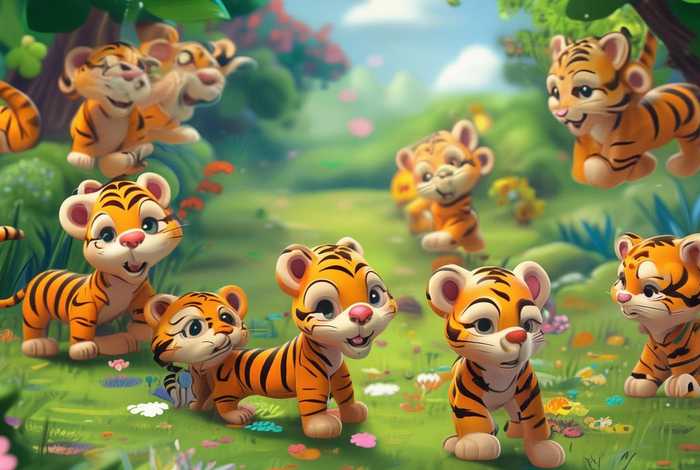 儿童故事老虎国；幼儿老虎故事