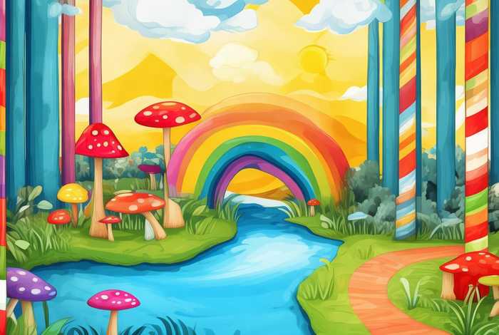 儿童故事背景图竖屏 - 幼儿故事背景图片大全