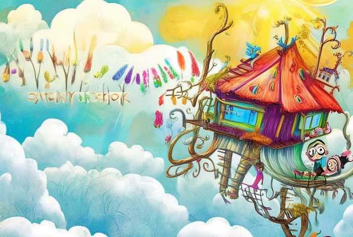 儿童故事绘画封面打印素材 - 幼儿故事书封面绘画