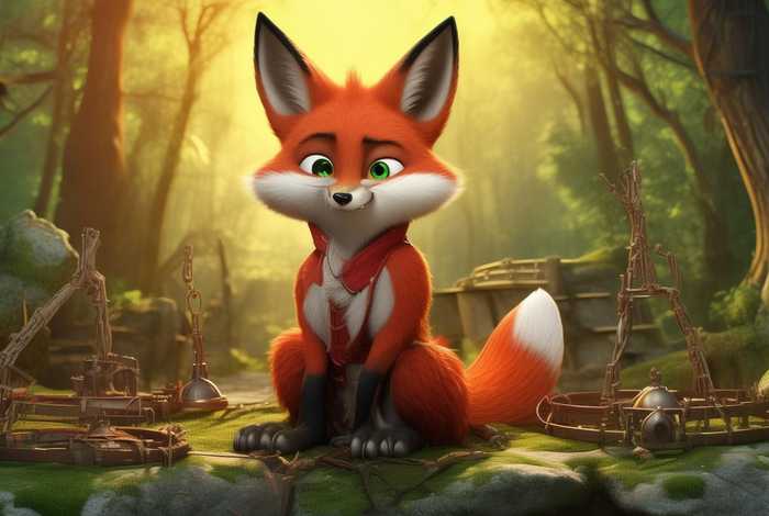 儿童故事《狡猾的狐狸》 狡猾的狐狸 故事