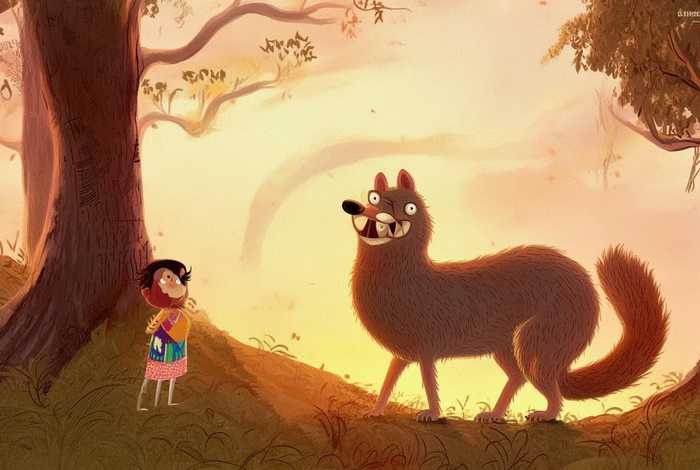 儿童故事老狼老狼几点了绘本，老狼老狼几点了故事绘本简介