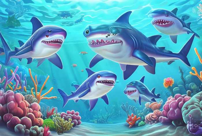 儿童故事鲨鱼的视频（鲨鱼的幼儿故事）