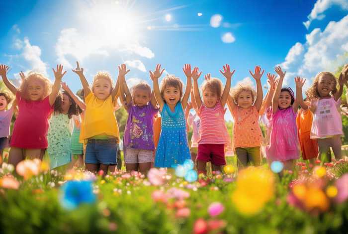 儿童友好明天会更好主题故事 - 儿童明天会更好大合唱