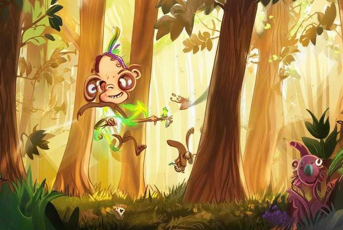 儿童故事猴子精、猴子精的故事