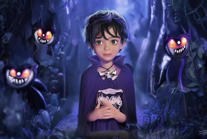 儿童吸血鬼绘本故事、吸血鬼小故事 儿童吸血鬼绘本故事、吸血鬼小故事