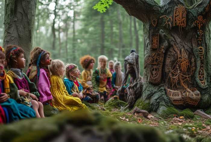 儿童故事传统，儿童传统民间故事