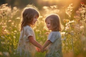 儿童友情的句子唯美简短；儿童友情的句子唯美简短一点