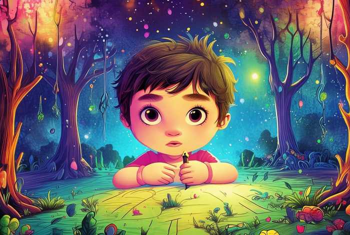 儿童简笔画故事 - 简笔画幼儿故事