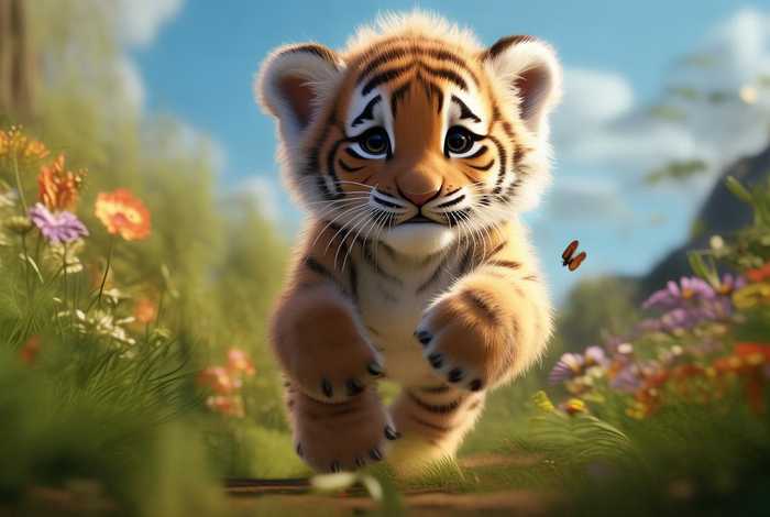 1-2分钟简短幼儿故事小老虎 关于小老虎的故事幼儿