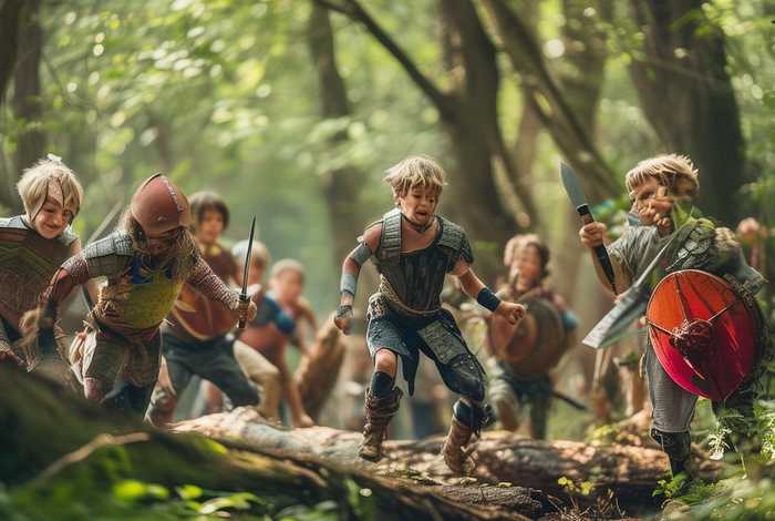 儿童打仗故事6-12岁（打仗故事大全）