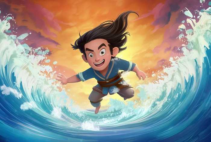 儿童故事动画版的哪吒闹海 - 哪吒闹海的故事动画下