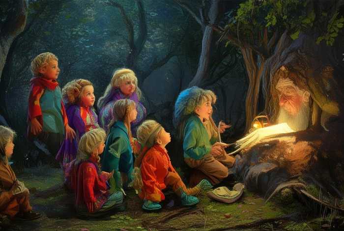 儿童民间故事简短 - 小儿民间故事