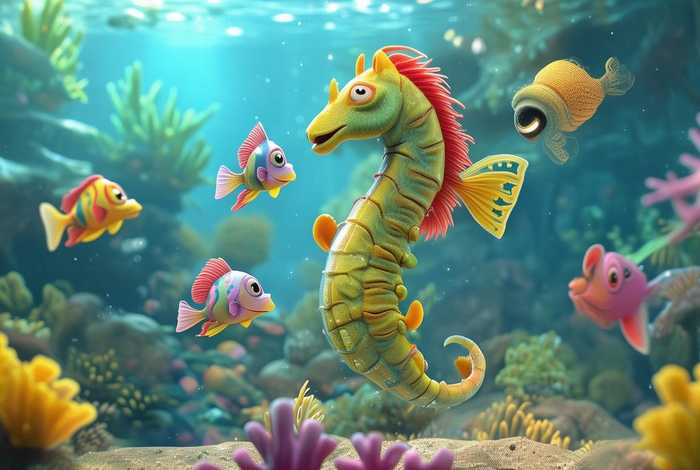 儿童绘本海马故事 绘本故事《海马先生》