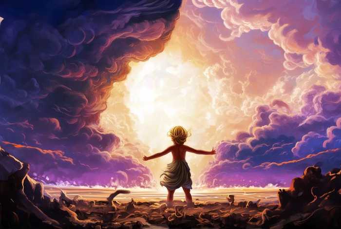 儿童故事盘古开天辟地、幼儿故事盘古开天辟地