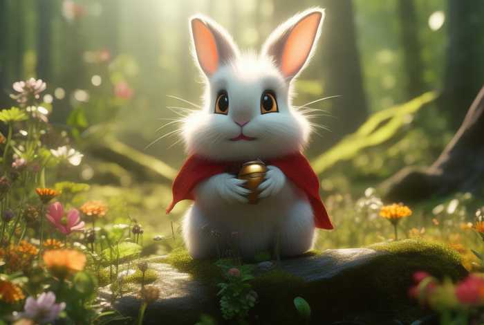 儿童故事聪明的小白兔 聪明的小白兔幼儿故事