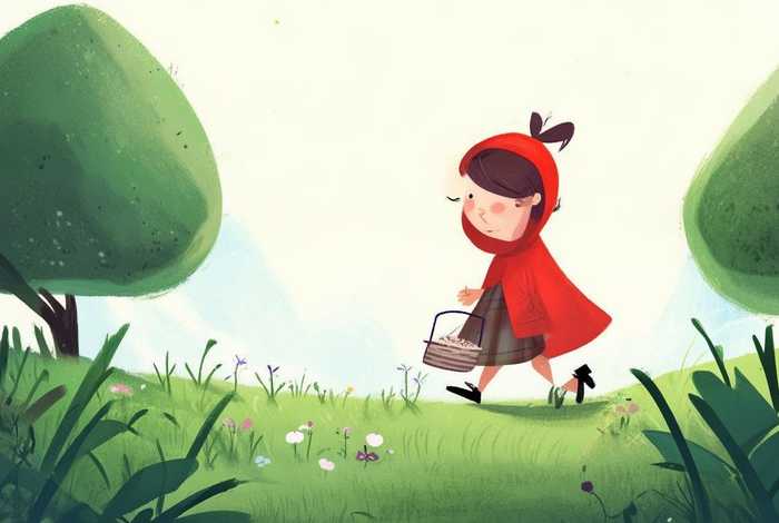 儿童故事小红帽剧本 小红帽故事剧本简约