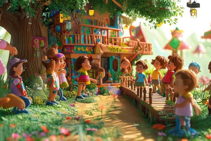 儿童故事情景立体画 - 幼儿故事片段情景画 儿童故事情景立体画 - 幼儿故事片段情景画