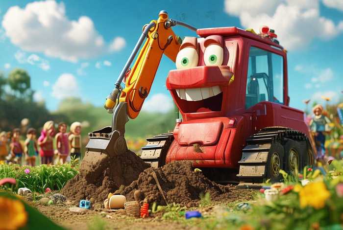儿童故事挖掘机的故事,挖掘机的故事幼儿故事 儿童故事挖掘机的故事,挖掘机的故事幼儿故事