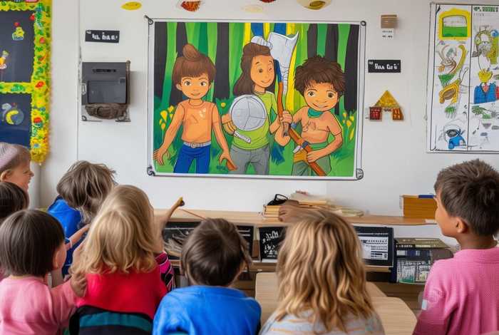 儿童故事金斧头银斧头免费课件ppt；小学课本金斧头银斧头的故事