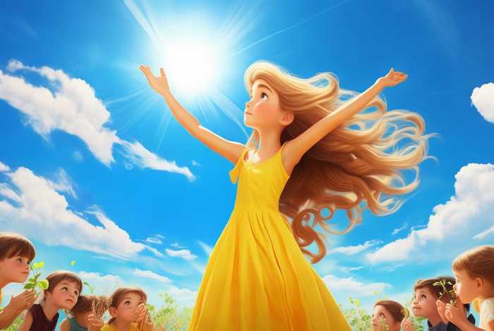 儿童故事太阳姑娘 - 太阳姑娘的故事和道理