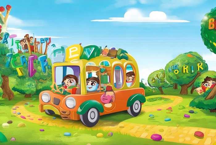 儿童故事拼音王国 - 宝宝巴士拼音王国故事