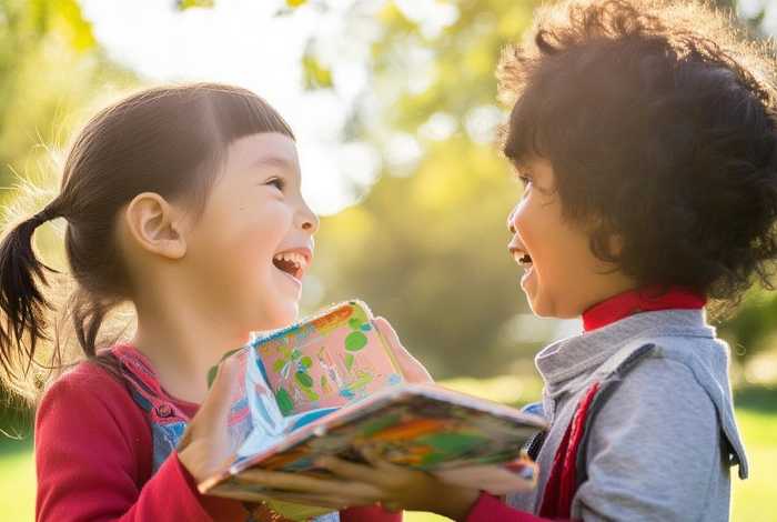 儿童英语对话故事短文（英语儿童对话短文两人简单）