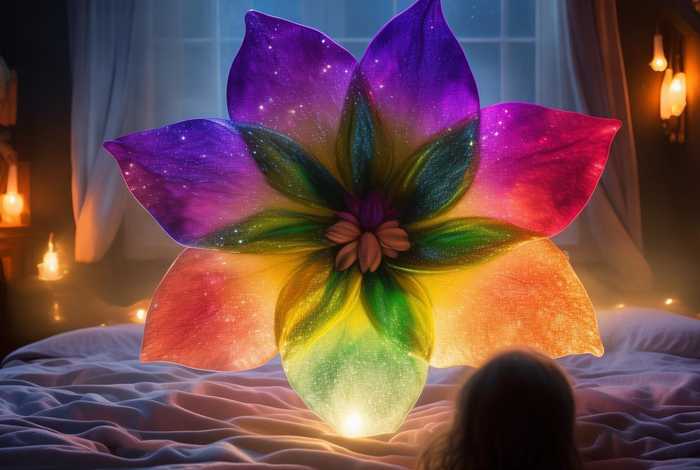 儿童睡前故事奇妙的七色花 - 睡前故事七色花的故事