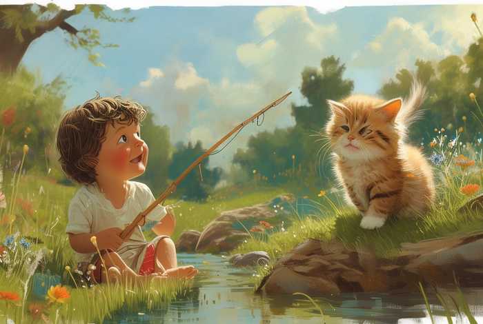 儿童故事小猫钓鱼（小猫钓鱼故事幼儿）