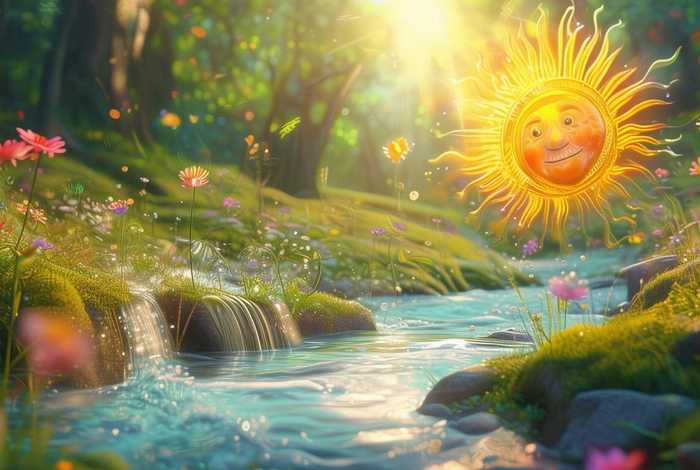 儿童故事 光和声音；光和声音赛跑故事内容