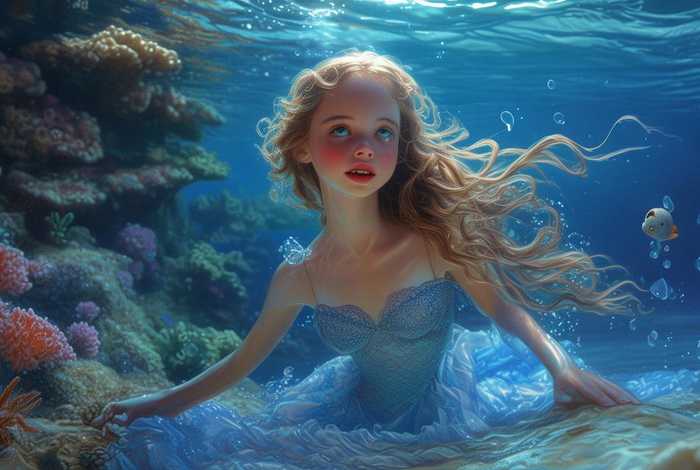 儿童睡前故事美人鱼的故事，宝宝睡前故事美人鱼的故事