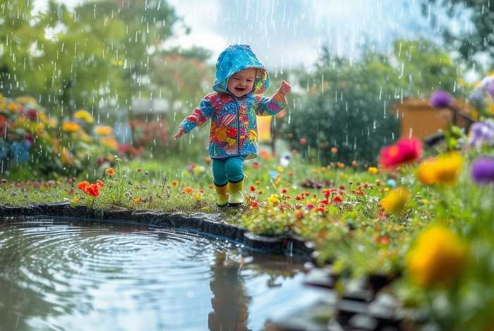 儿童故事下雨了；幼儿故事《下雨了》