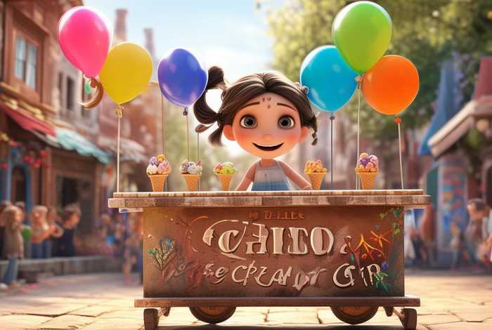 冰激凌小女孩故事 卖冰激凌小女孩故事