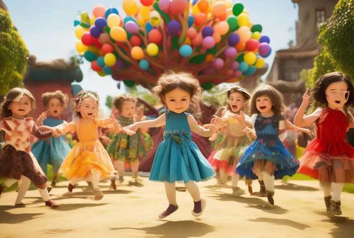 带有故事情景的儿童舞蹈（带有故事性的幼儿舞蹈）