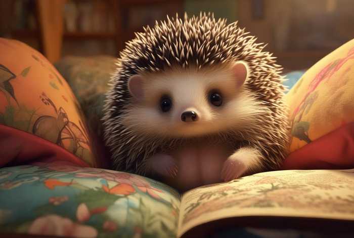 宝宝睡前故事大全小刺猬 - 宝宝睡前故事大全小刺猬图片