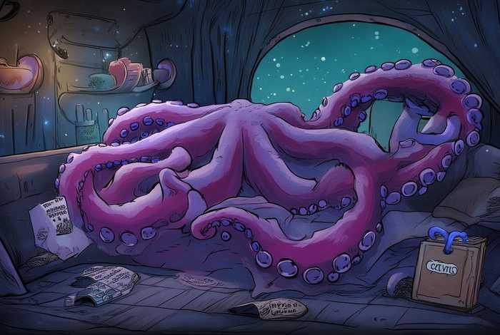 大章鱼睡前故事，大章鱼睡前故事大全