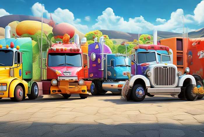 大货车视频大全儿童动画 - 大货车动画视频大全集